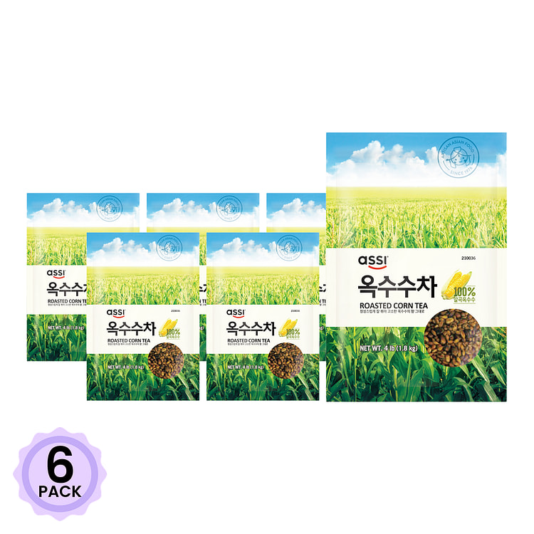 Assi 烤玉米茶 4 磅*6 包