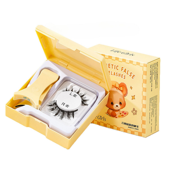 Magnetic Glue-free Fairy False Lashes, 1box 1 count