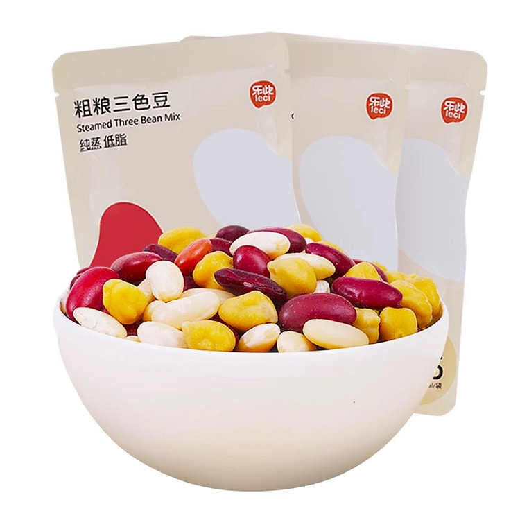 乐此粗粮三色豆红腰豆白芸豆60g*3袋