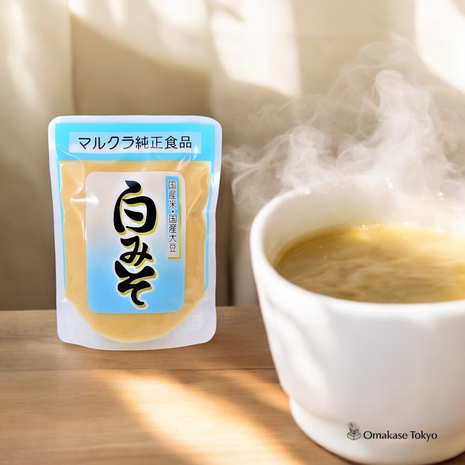 Marukura Shokuhin Domestic White Miso 250g 8.9 ออนซ์