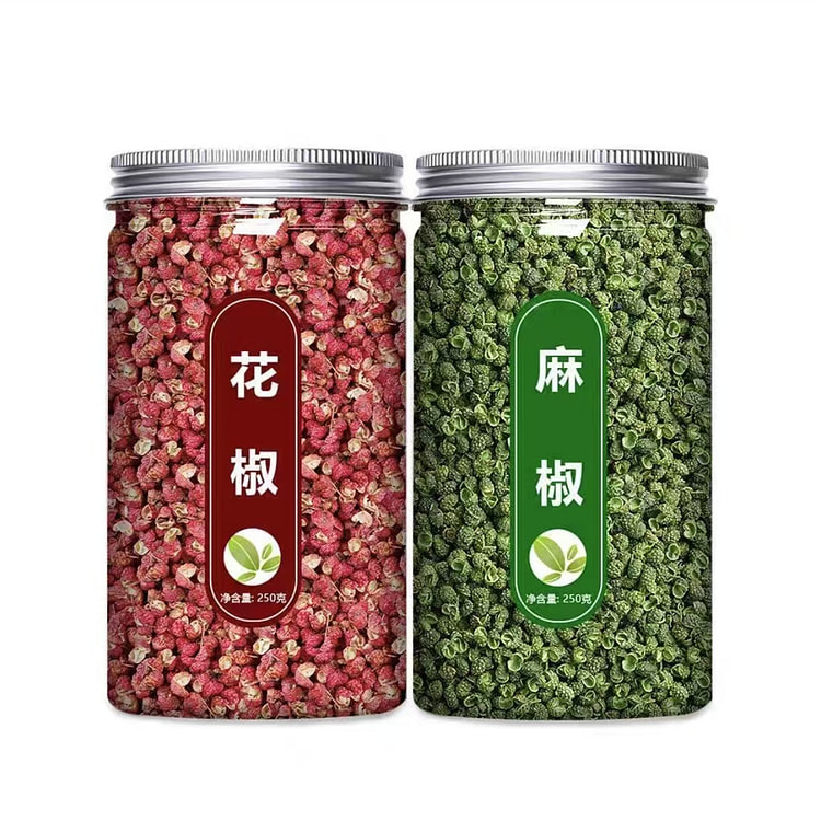 Dried Sichuan pepper 65g green sesame pepper 85g s