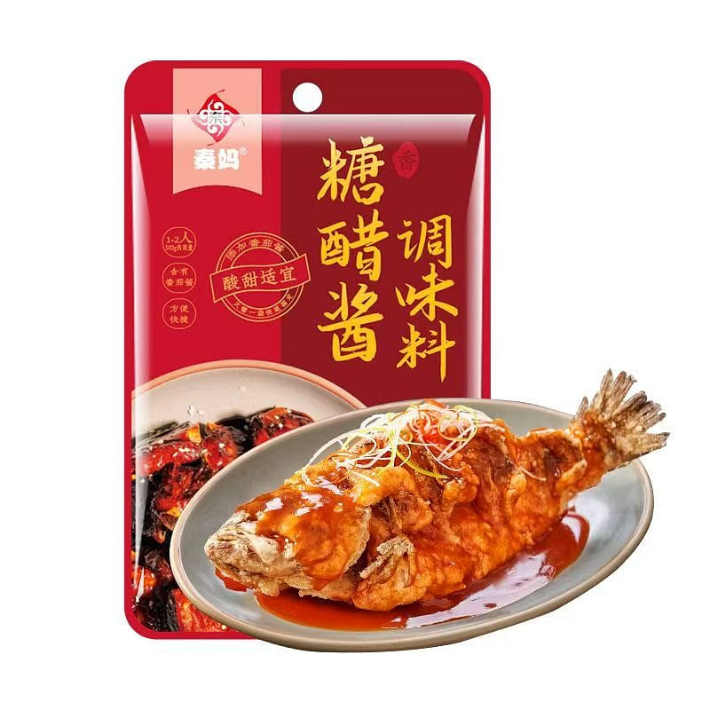Qin Ma sweet and sour sauce, sweet and sour fish, 60 g*3 pack