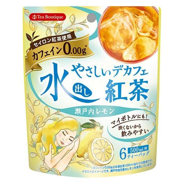 Tea Boutique 冷泡茶 无咖啡因 濑户内柠檬 红茶 21克（3.5克×6袋）