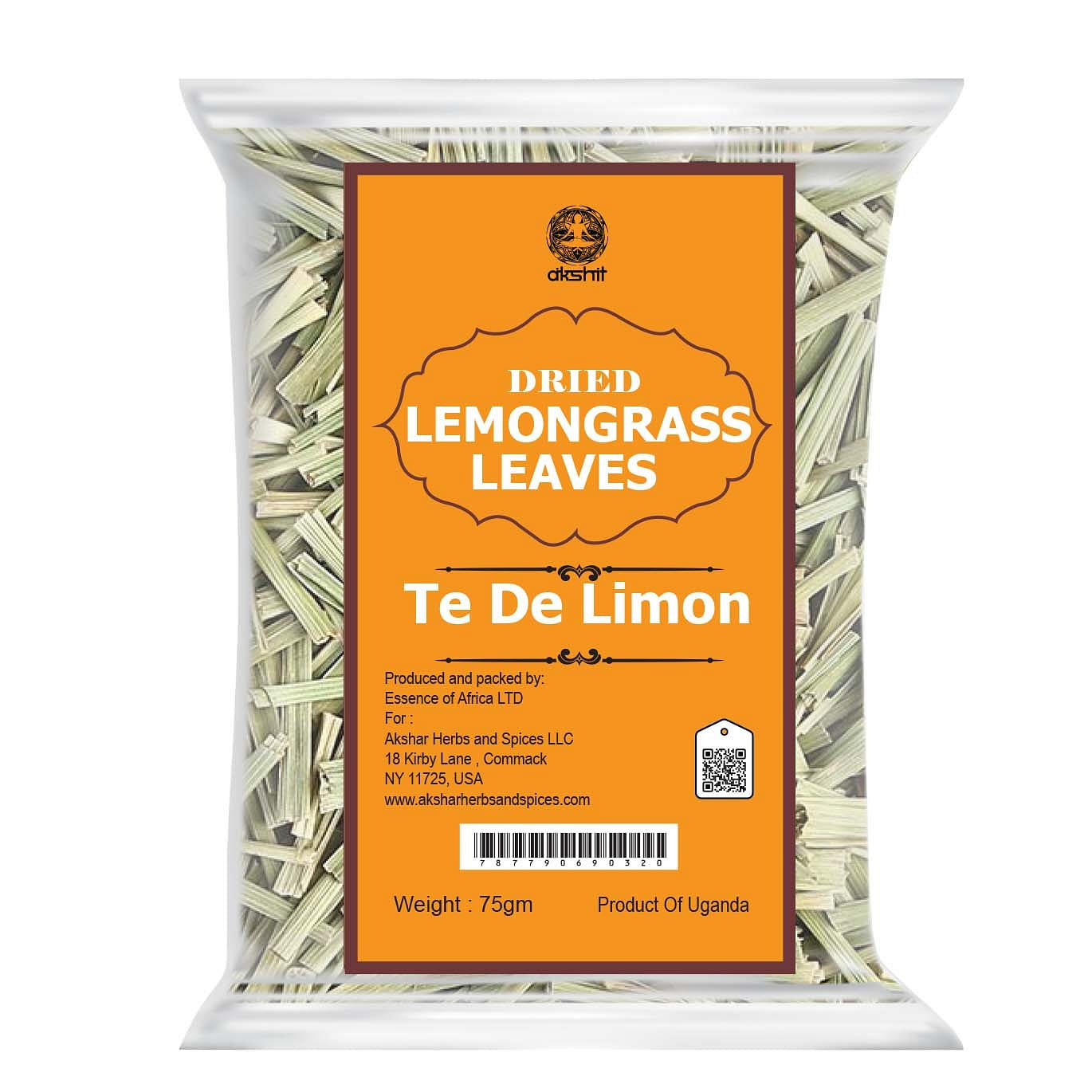 2.6oz Dried Lemongrass Leaves, Te De Limon 2.6 oz