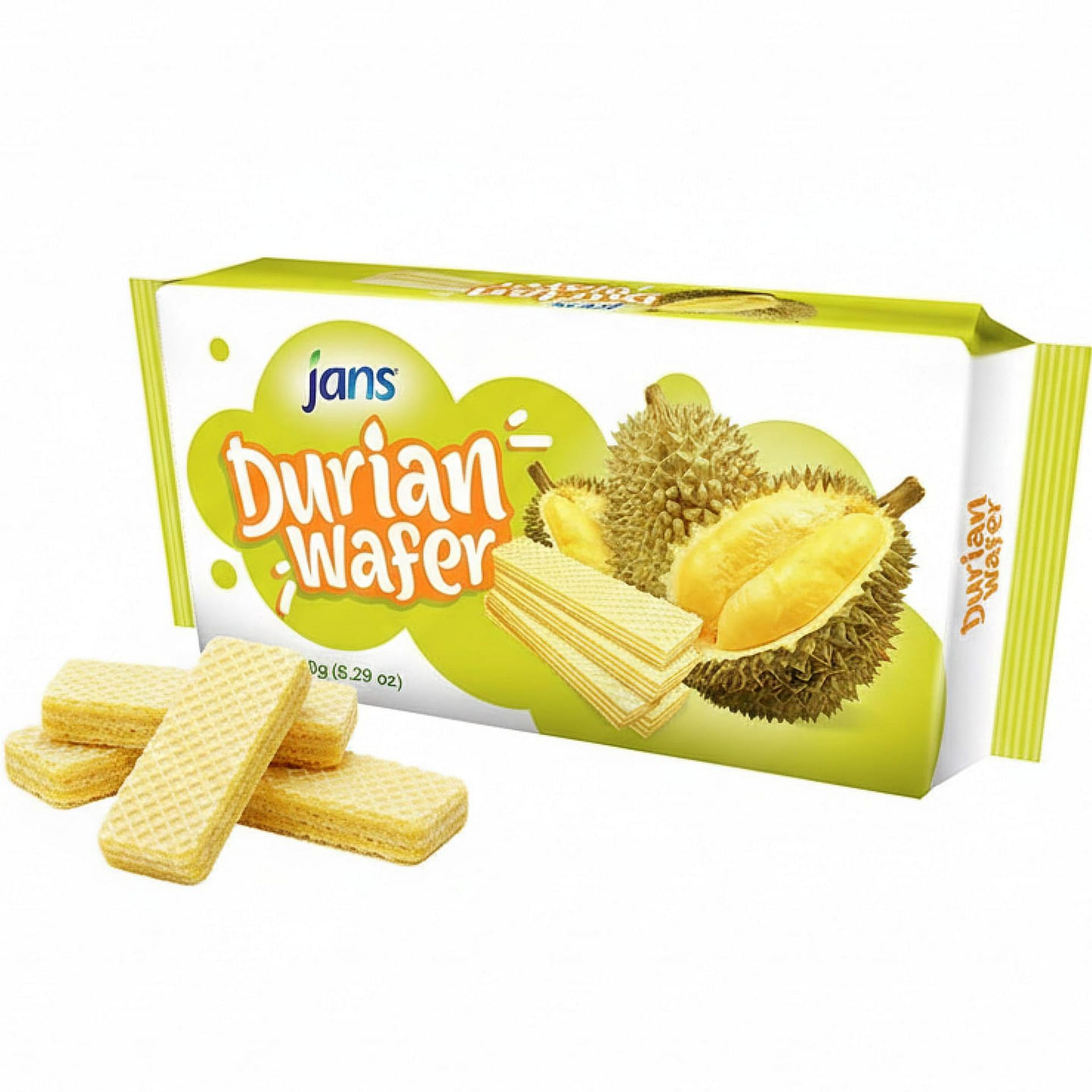 Jans – Durian Wafers, 5.3 oz, Pack of 1 5.3 oz