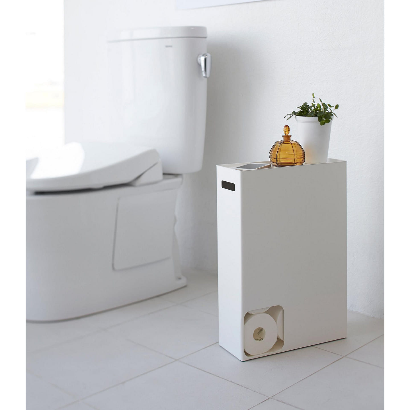 Toilet Paper Stocker – Steel 1 each