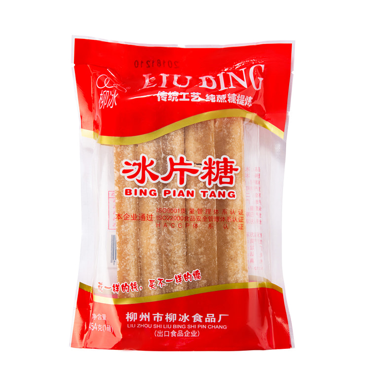 柳冰牌冰片糖散装酵素黄糖454g*1袋