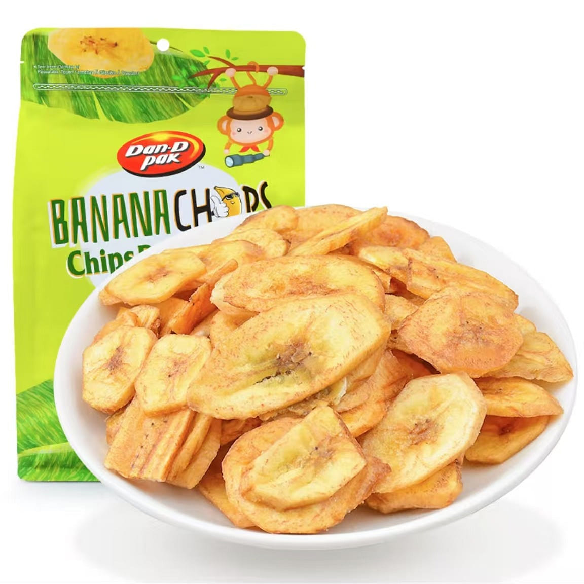 DAN.D.PAK Banana Chips Vietnam Imported Fruits and 500 g