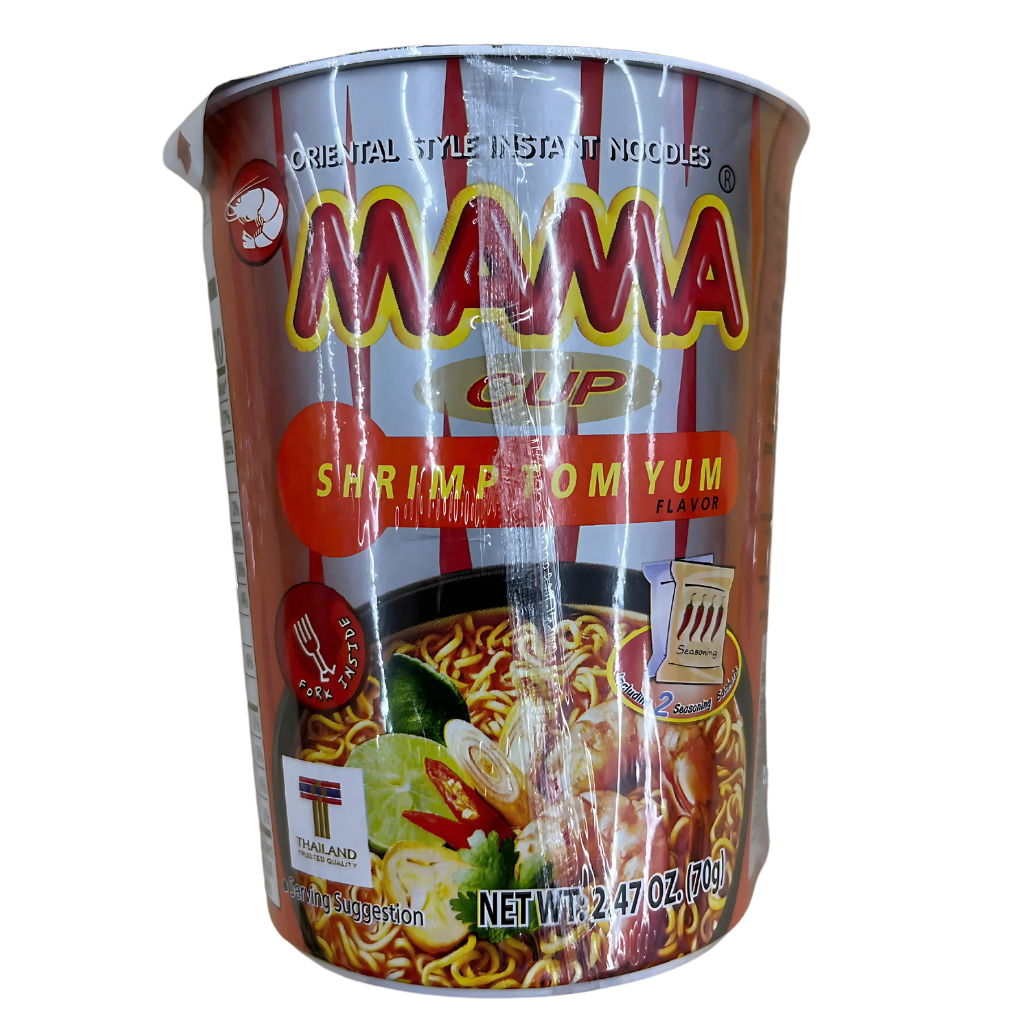 Mama Shrimp Tom Yum Instant Noodles 60gm(Pack Of 30) | Authentic Thai Flavor | Real Shrimp Included | Premium Quality Ingredients | Versatile Meal - View #11