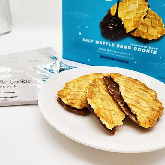 Kihouan Salted Waffle Sandwich Cookies 6 Pcs 1 box
