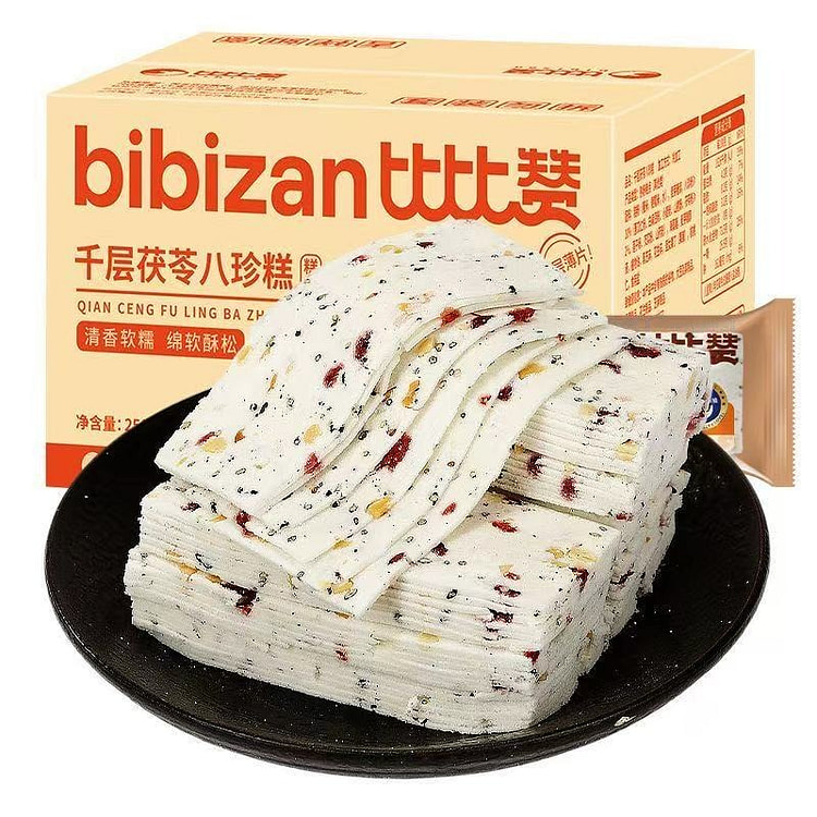 Bibizan Thousand-Layer Eight-Treasure Cake 250g*1 1 box