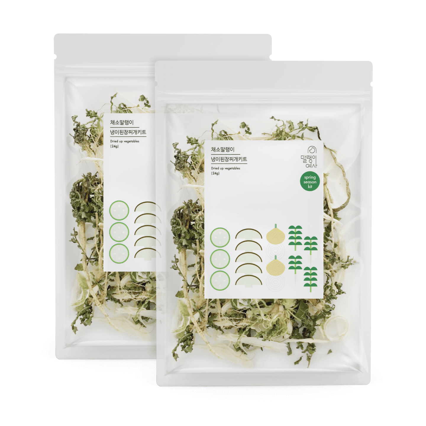Mrs. Malaenge Dried Vegetables Spring Season Kit (Pack of 2) 48 g