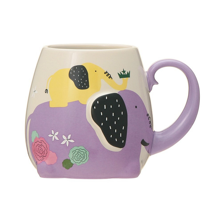 Starbucks Japan Mug Elephant Carnation 355ml