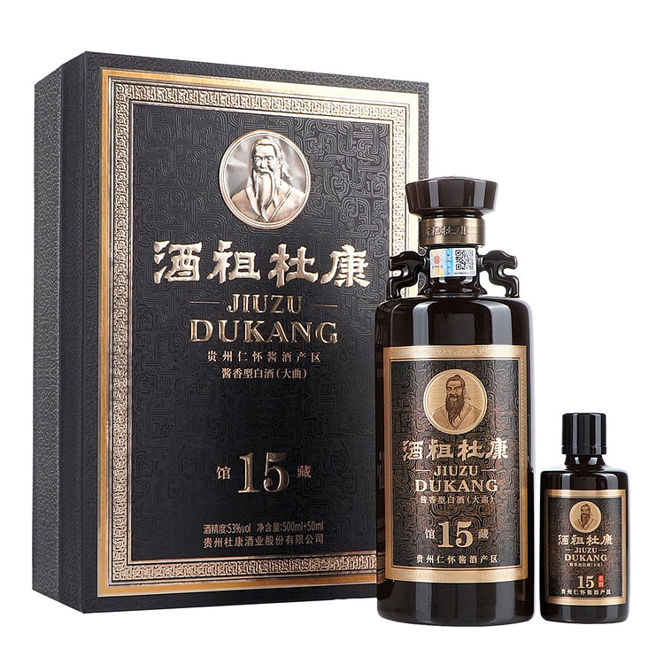 酒祖杜康馆藏十五年 500 毫升