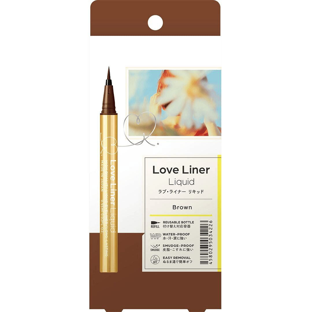 MSH Love Liner Liquid Waterproof Eyeliner – Brown 1 each