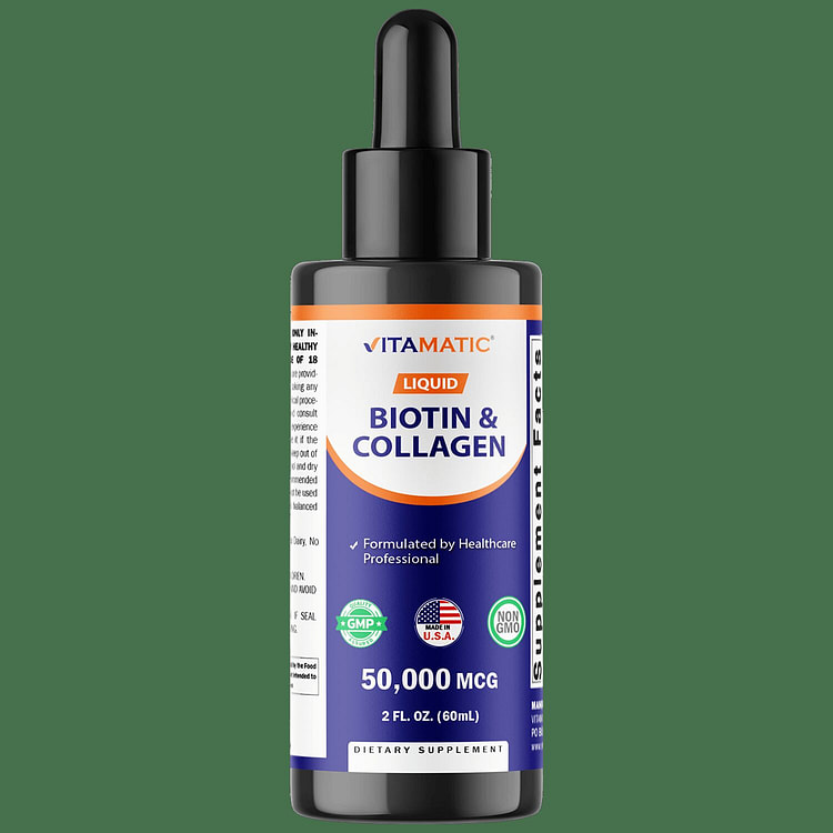 Biotin & Hydrolyzed Collagen Liquid