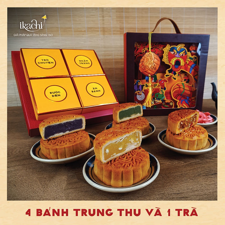 Ikachi Drum Breaking Mooncake Gift Set