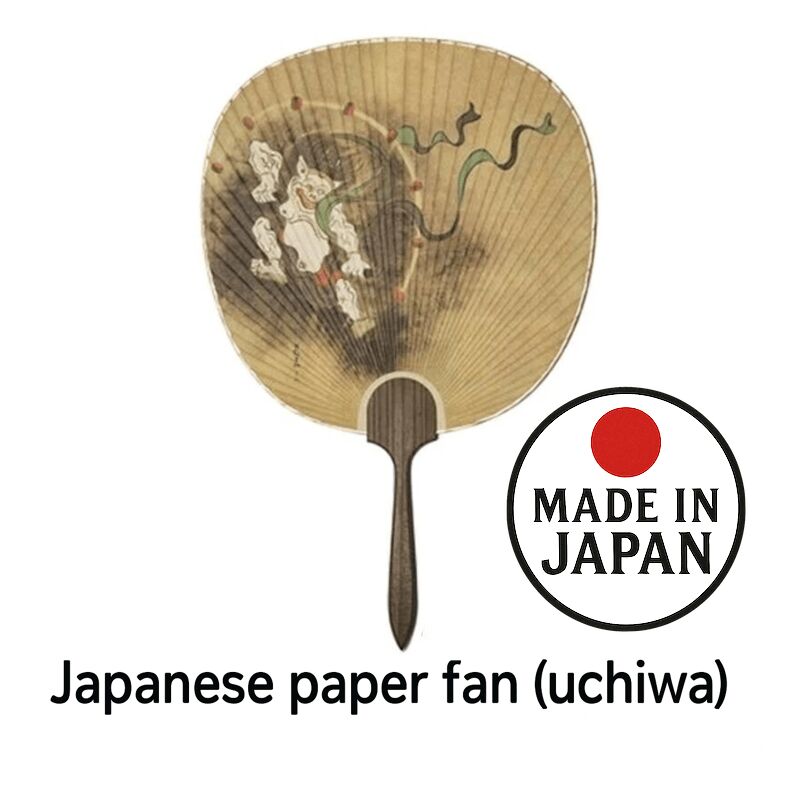 Get Japanese Paper Fan Raijin 1 Count Delivered | Weee! Asian Market