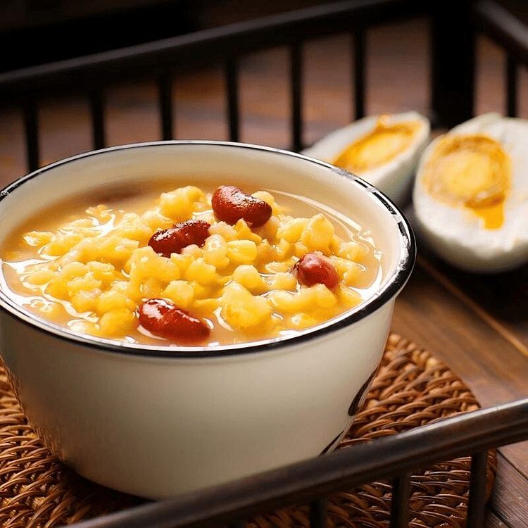 Low-Fat Cooked Corn Grit Porridge 300 g