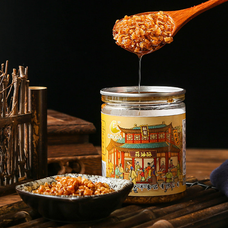 Garlic oil crispy Chaoshan specialty hot pot seasoning dipping sauce hot po