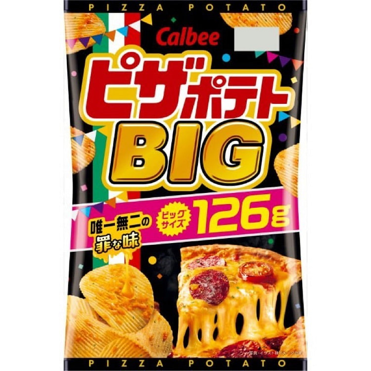 Calbee Pizza Potato BIG 126g 1 each