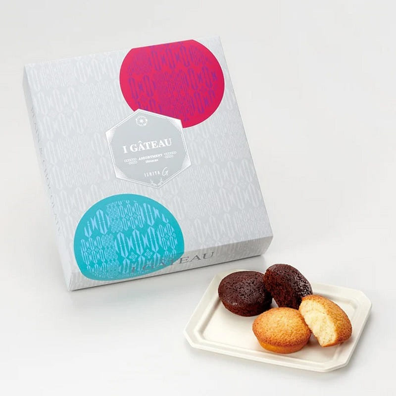 Hokkaido Shiroi Koibito ISHIYA I Gateau Cake(White&Milk Chocolate) 10 pieces 1 box