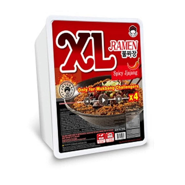 XL 拉面 火 辣味炸酱黑豆