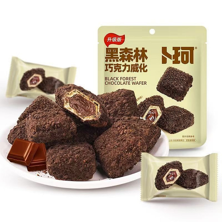 Buke Black Forest Chocolate Wafer 88g*2 Bags 176 g