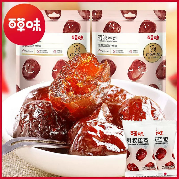 百草味阿胶蜜枣228g/袋