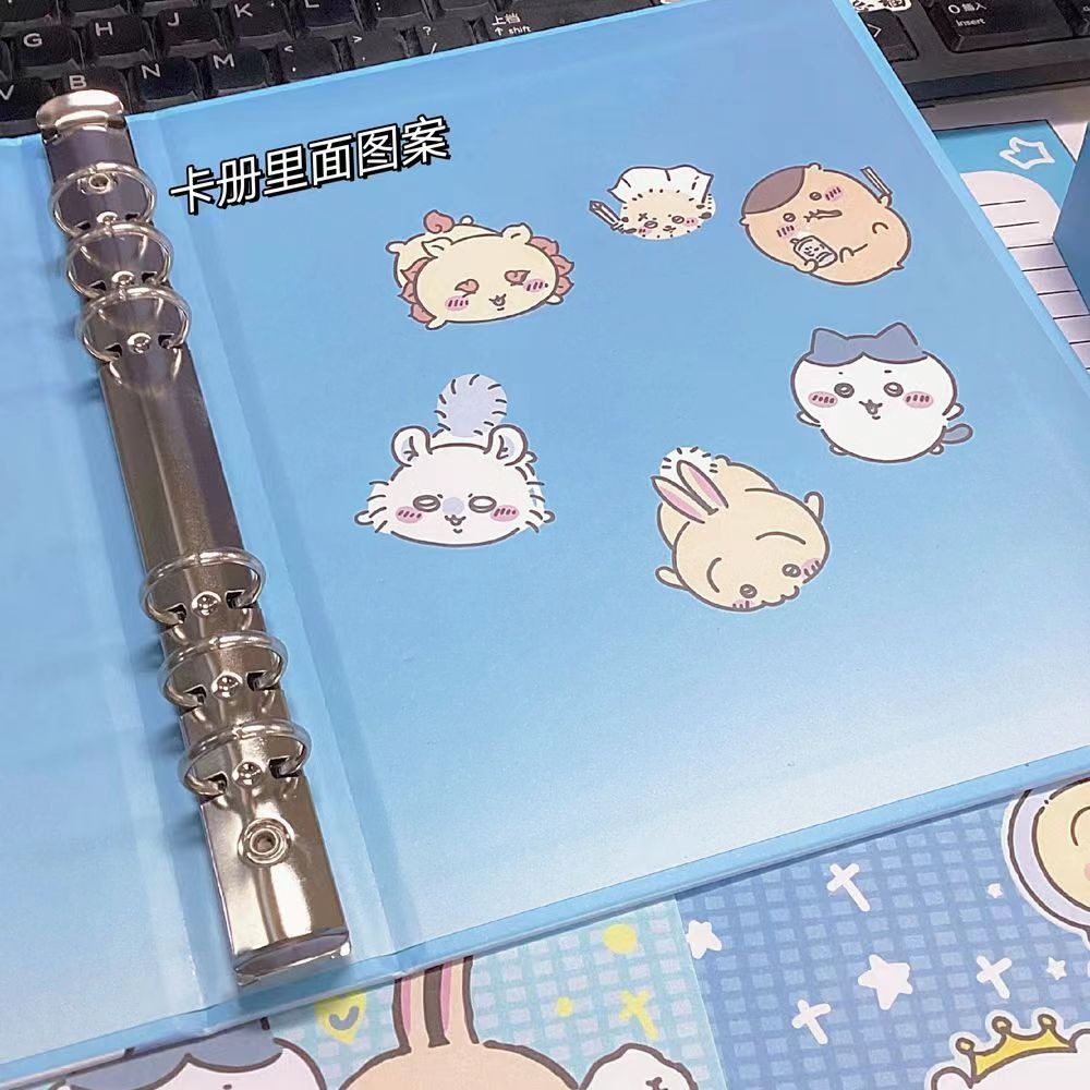 Get Chiikawa Card Book Loose-Leaf Binder Cute Shell Card Binder -A5 Rainbow  Delivered | Weee! Asian Market