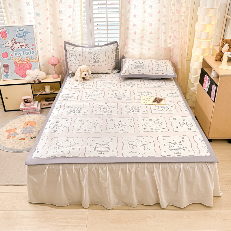 Cool Mat Set Sketchy Zoo Queen Size 2000 g