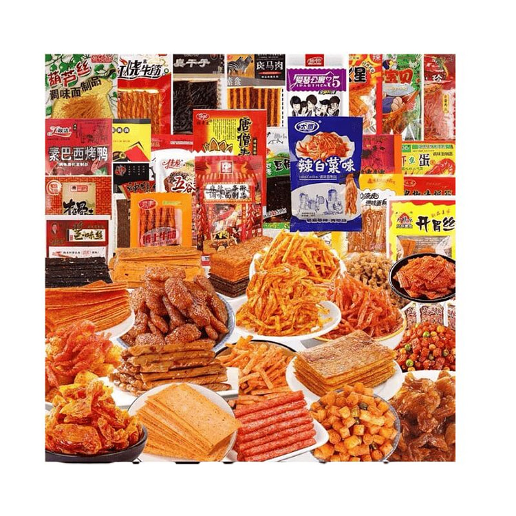 辣条大礼包 怀旧麻辣小零食混合装 随机10包不重复 200 克