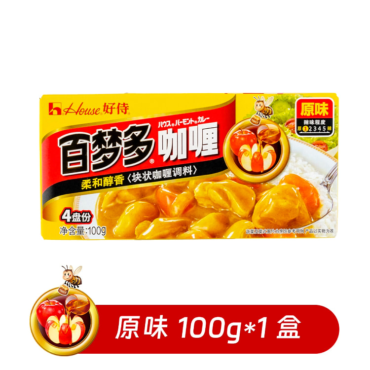 好侍百梦多咖喱块*1盒