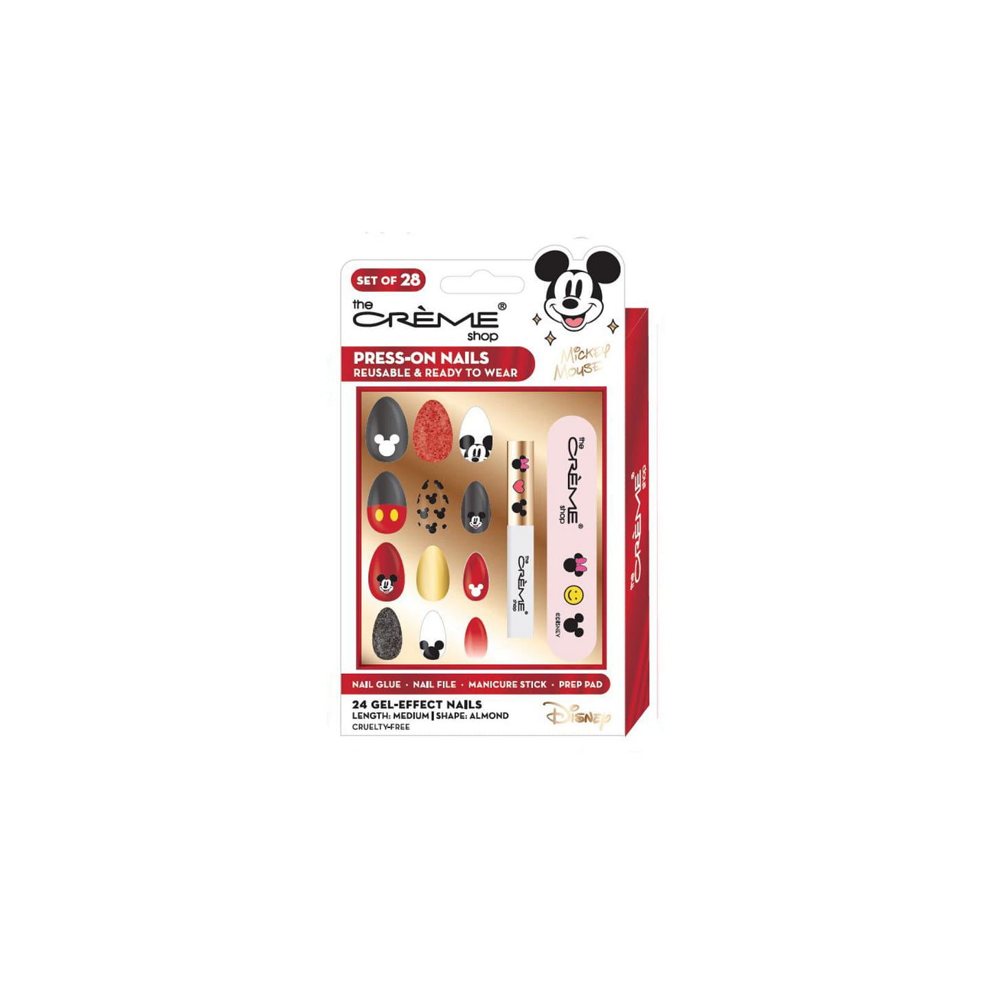 THE CREME SHOP Mickey Press-On Nails 1 each