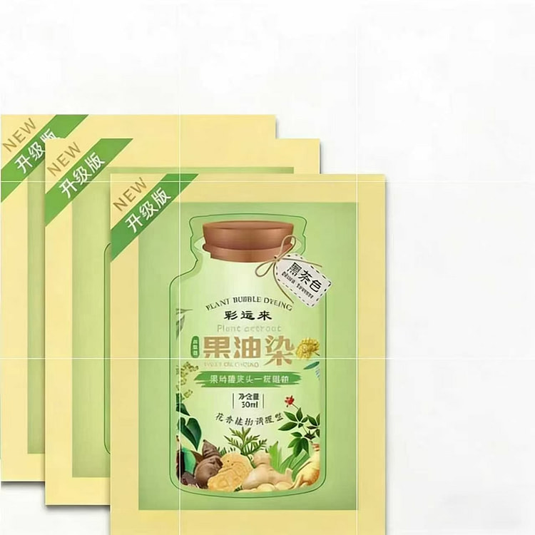 果油  黑色染发剂  10袋*30g 300 克