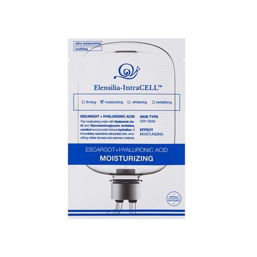 Elensilia IntraCELL 蝸牛 + 透明質酸保溼面膜 - 1盒10片 25 毫升