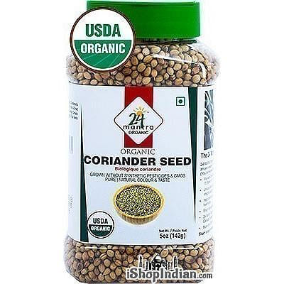 24 Mantra Organic Coriander Seeds - 5 oz jar 5 oz