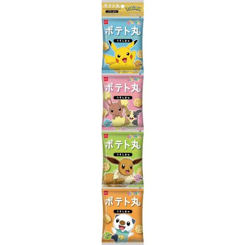 Oyatsu Potato Maru Light Salt 4pcs 56g 1 each