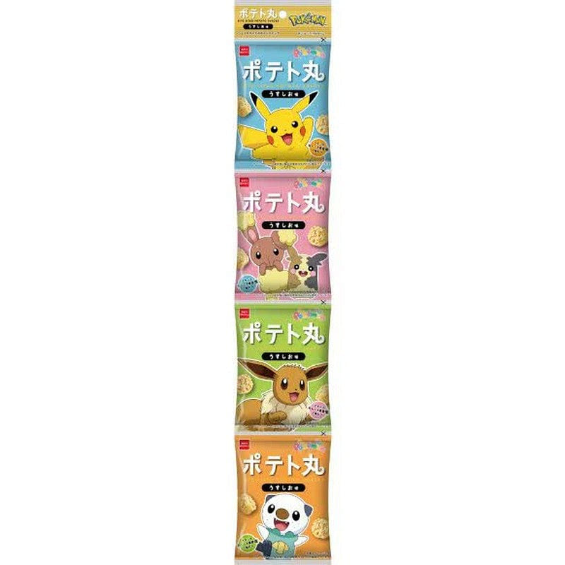 Oyatsu Potato Maru Light Salt 4pcs 56g 1 each