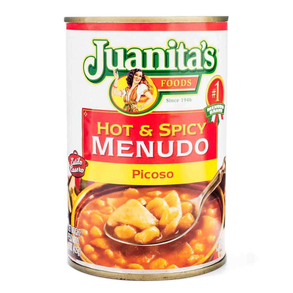 Juanita's Hot and Spicy Menudo 15 onça(s)