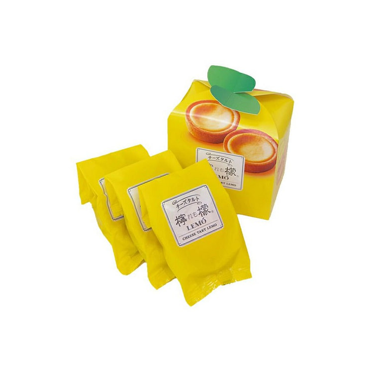 福冈 柏屋 薄皮柠檬芝士 蛋挞式点心3个/ 1 盒