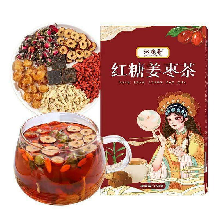 QIN WANXIANG GINGER -  RED DATE - BROWN SUGAR TEA