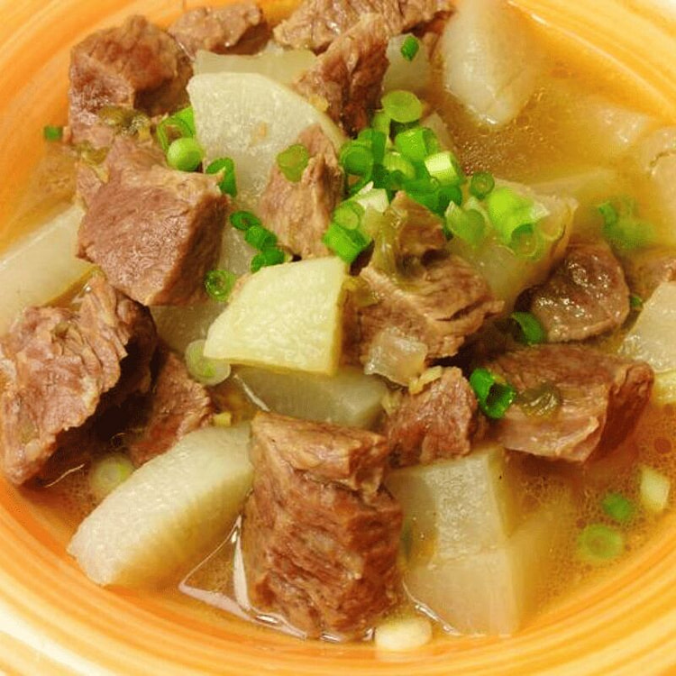 滋补萝卜牛肉汤 32oz 1 份