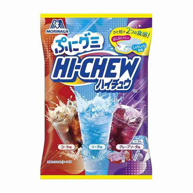森永HI-CHEW 三种口味汽水软糖 68g