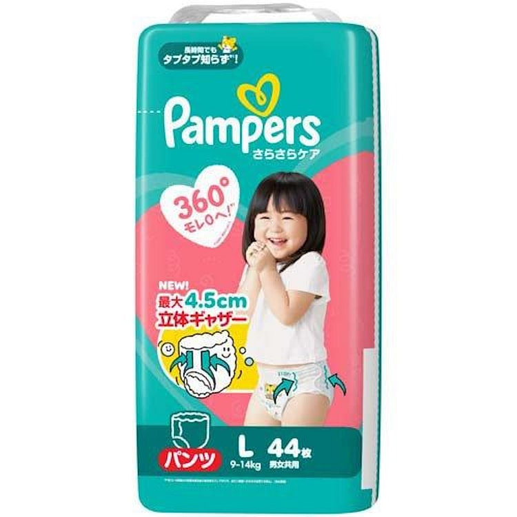 帮宝适 男女共用拉拉裤纸尿裤 L码 44枚 1 包