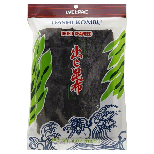 JFC International Wel Pac Dashi Kombu Seaweed, 4 o 1 each
