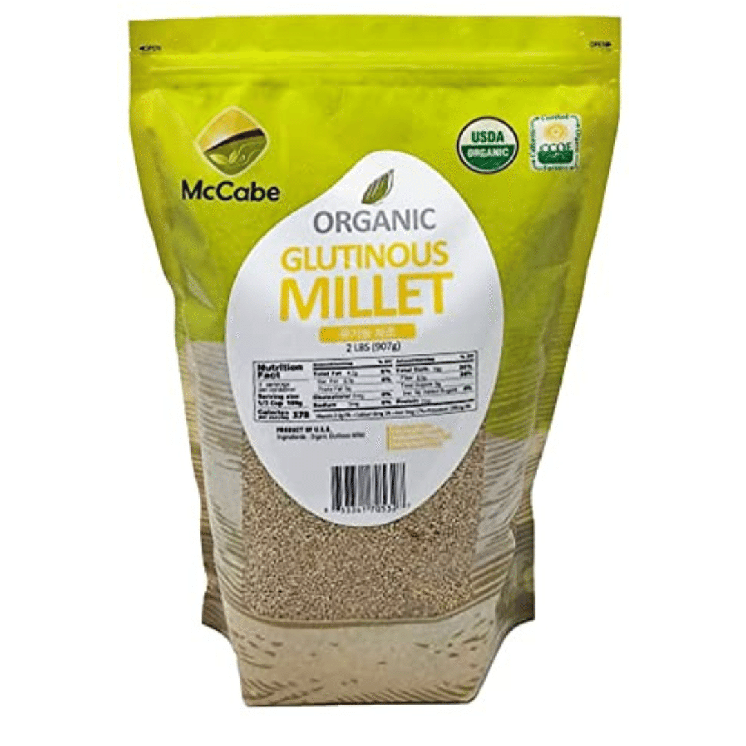 McCabe Organic Glutinous Millet, 2-pound, 2 파운드