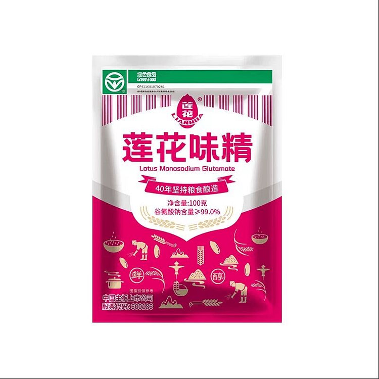 莲花味精小包装调料味素100克*1袋 100 克