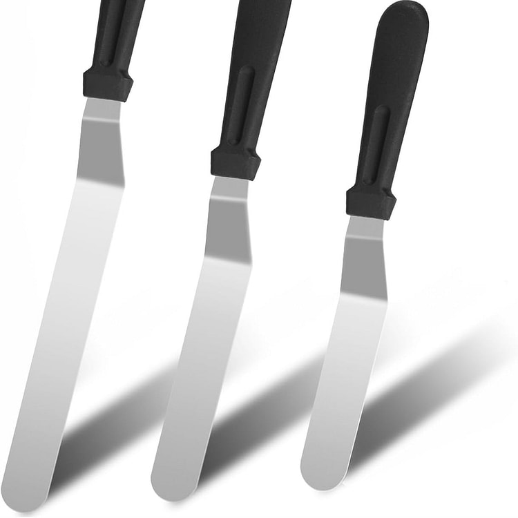 3PCS Icing Spatulas 6/8/10 inch Professional 1 count