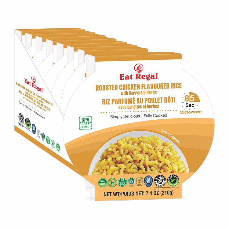 Eat Regal Roasted Chicken Flavor Rice Bowls 8.8 oz